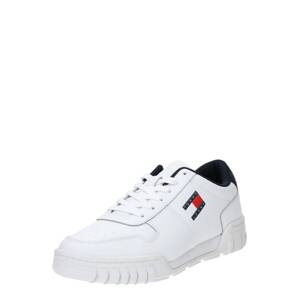 Tommy Jeans Rövid szárú sportcipők 'Essential'  sötétkék / piros / fehér