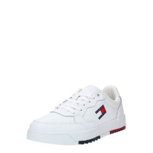 Tommy Jeans Rövid szárú sportcipők 'Retro Essential'  sötétkék / piros / fehér