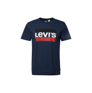 LEVI'S ® Póló 'Sportswear Logo Graphic'  tengerészkék / piros / fekete / fehér