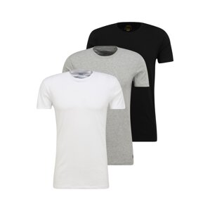 Polo Ralph Lauren Trikó és alsó póló 'Spring Start'  szürke melír / fekete / fehér