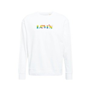 LEVI'S ® Tréning póló 'Relaxd Graphic Crew'  vegyes színek / fehér