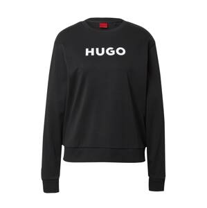 HUGO Red Tréning póló  fekete / fehér