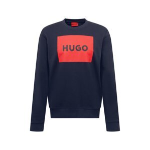 HUGO Red Tréning póló 'Duragol'  tengerészkék / piros