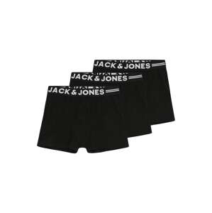 Jack & Jones Junior Alsónadrág 'SENSE'  fekete / fehér