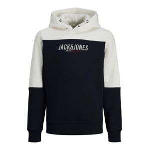 Jack & Jones Junior Tréning póló 'Dan'  éjkék / bíbor / piszkosfehér