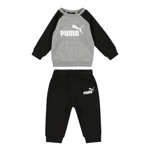 PUMA Jogging ruhák 'ESS'  szürke melír / fekete / fehér