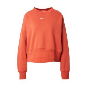 Nike Sportswear Tréning póló 'Phoenix Fleece'  bézs / narancsvörös