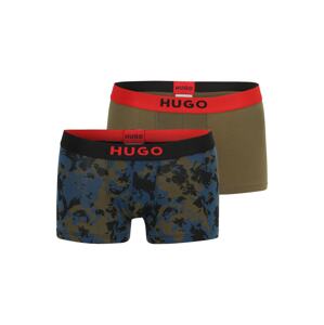HUGO Red Boxeralsók 'Brother'  tengerészkék / olíva / homár / fekete