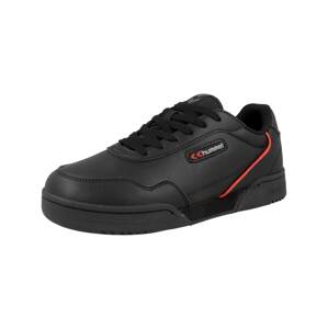 Hummel Rövid szárú sportcipők 'Forli'  piros / fekete / fehér
