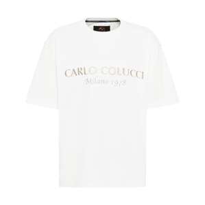 Carlo Colucci Póló 'De Caminada'  arany / fehér