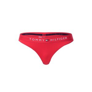 Tommy Hilfiger Underwear Bikini nadrágok  piros / fehér