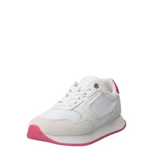 TOMMY HILFIGER Rövid szárú sportcipők  rózsaszín / fehér