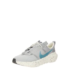 Nike Sportswear Rövid szárú sportcipők 'Crater'  ciánkék / szürke / fehér