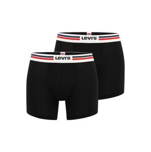 LEVI'S ® Boxeralsók  tengerészkék / piros / fekete / fehér