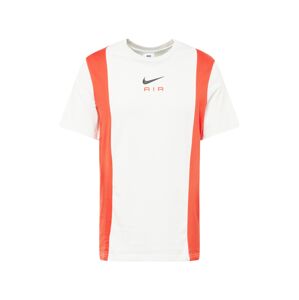 Nike Sportswear Póló 'AIR'  narancs / fehér