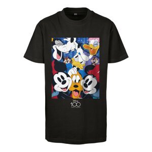 Mister Tee Póló 'Disney 100 Mickey & Friends'  vegyes színek / fekete