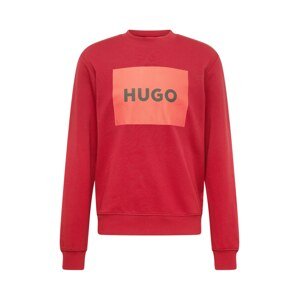 HUGO Red Tréning póló 'Duragol'  szürke / lazac / sötétvörös