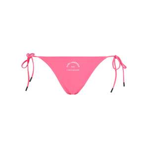 Karl Lagerfeld Bikini nadrágok 'Rue St-Guillaume'  rózsaszín / fehér
