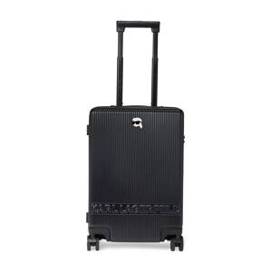 Karl Lagerfeld Gurulós bőröndök 'Ikonik'  fekete / fehér