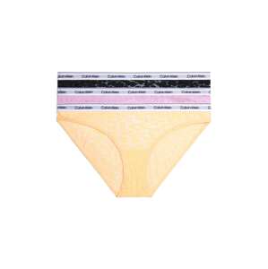 Calvin Klein Underwear Slip  pasztellnarancs / világos-rózsaszín / fekete / fehér