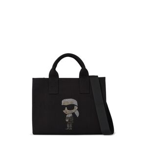 Karl Lagerfeld Shopper táska  bézs / fekete / ezüst / fehér