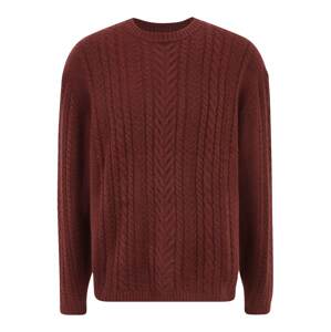 LEVI'S ® Pulóver 'Battery Crewneck Sweater'  rozsdabarna