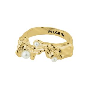 Pilgrim Gyűrűk 'RAELYNN'  arany / gyöngyház-fehér