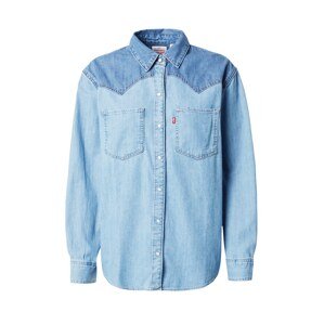 LEVI'S ® Blúz 'Teodora Western Shirt'  kék farmer / világoskék