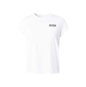 LEVI'S ® Póló 'Graphic Authentic Tshirt'  fekete / fehér