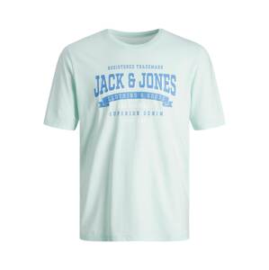 JACK & JONES Póló  kék / pasztellkék / fehér
