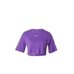 Nike Sportswear Póló  lila / piszkosfehér