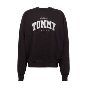 Tommy Jeans Tréning póló  pasztellsárga / fekete / fehér
