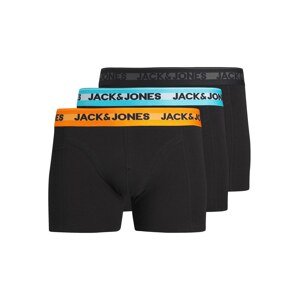 JACK & JONES Boxeralsók 'HUDSON'  kék / narancs / fekete