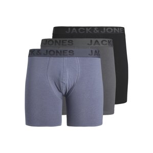 JACK & JONES Boxeralsók 'SHADE'  kék melír / szürke melír / fekete