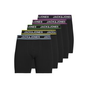 JACK & JONES Boxeralsók 'LIME'  világoskék / világoszöld / világos-rózsaszín / fekete / fehér