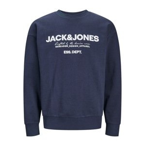 JACK & JONES Tréning póló 'GALE'  tengerészkék / fehér