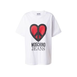 Moschino Jeans Póló  piros / fekete / fehér