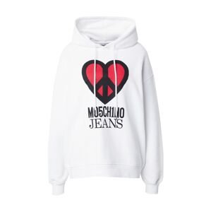 Moschino Jeans Tréning póló  piros / fekete / fehér