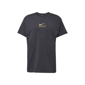 Nike Sportswear Póló  sárga / antracit