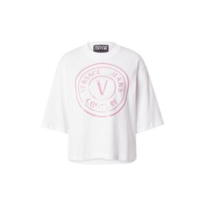 Versace Jeans Couture Póló  rózsaszín / fehér