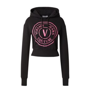 Versace Jeans Couture Tréning póló  rózsaszín / fekete