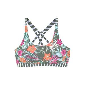 VENICE BEACH Bikini felső 'Summer'  zöld / narancs / fukszia / fehér