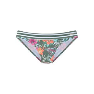 VENICE BEACH Bikini nadrágok 'Summer'  jáde / sötétzöld / narancs / rózsaszín
