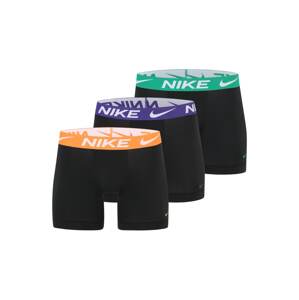 NIKE Sport alsónadrágok 'ESSENTIAL'  zöld / sötétlila / világos narancs / fekete / fehér