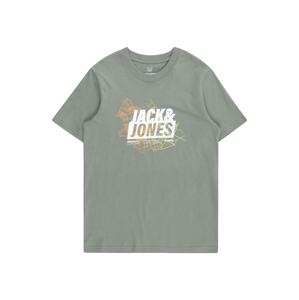 Jack & Jones Junior Póló  sárga / khaki / narancs / fehér