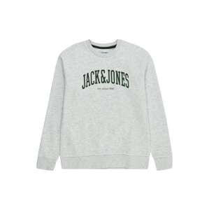 Jack & Jones Junior Tréning póló 'JOSH'  szürke melír / fenyő
