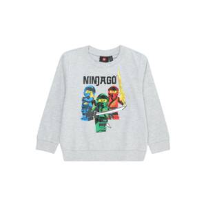 LEGO® kidswear Tréning póló  kék / szürke melír / zöld / piros