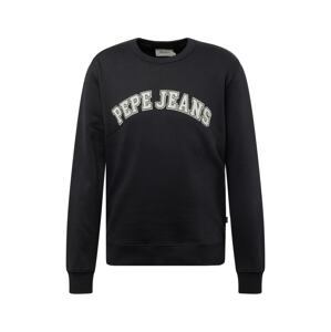 Pepe Jeans Tréning póló 'Raven'  pasztellzöld / fekete / fehér