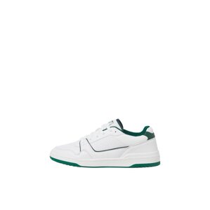 JACK & JONES Rövid szárú sportcipők 'LONDON'  zöld / fehér