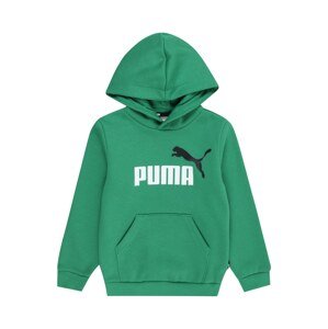 PUMA Tréning póló 'Essentials'  zöld / fekete / fehér